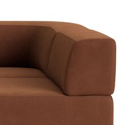 Stretch Pit Sofa - Corduroy Cocoa gallery detail image