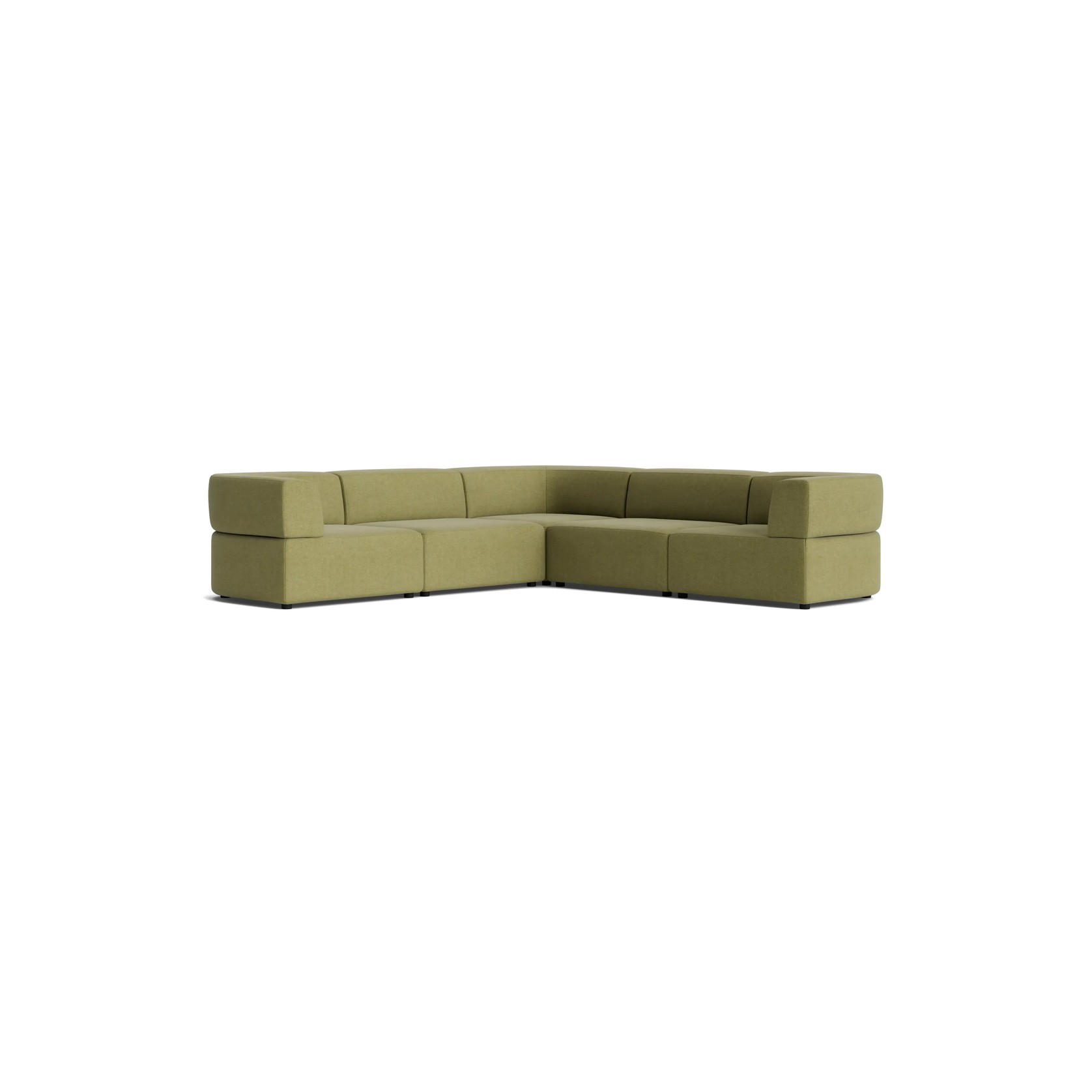 Stretch Corner Sofa - Fossil Eucalyptus gallery detail image