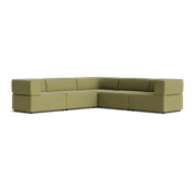 Stretch Corner Sofa - Fossil Eucalyptus gallery detail image