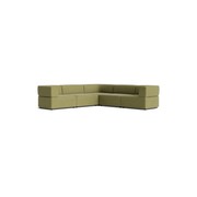 Stretch Corner Sofa - Fossil Eucalyptus gallery detail image