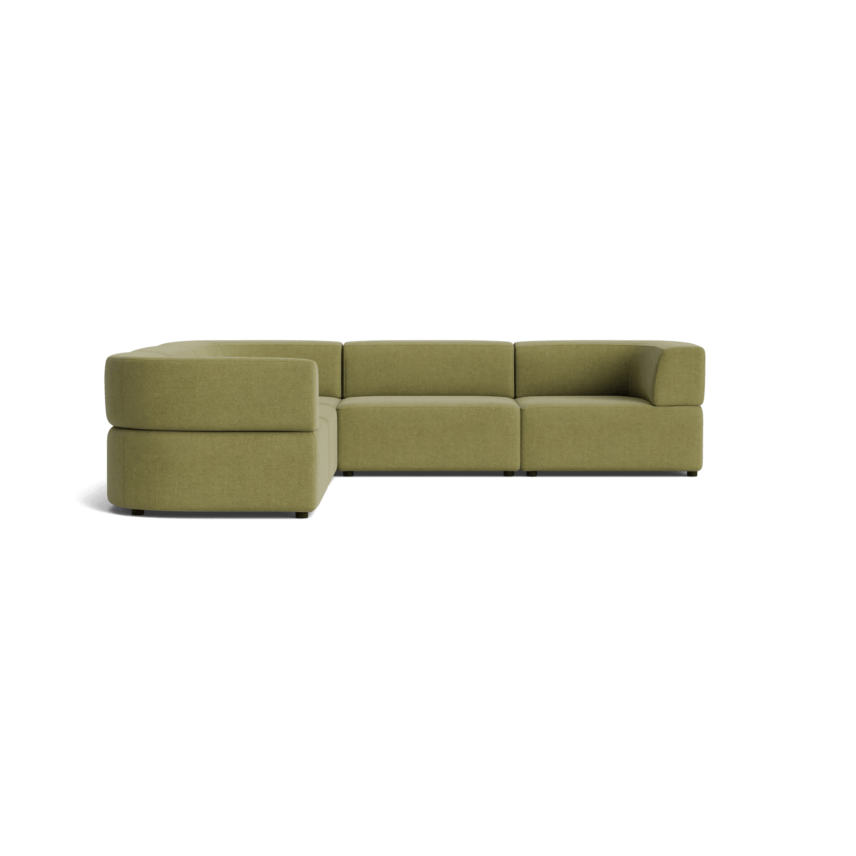Stretch Corner Sofa - Fossil Eucalyptus gallery detail image