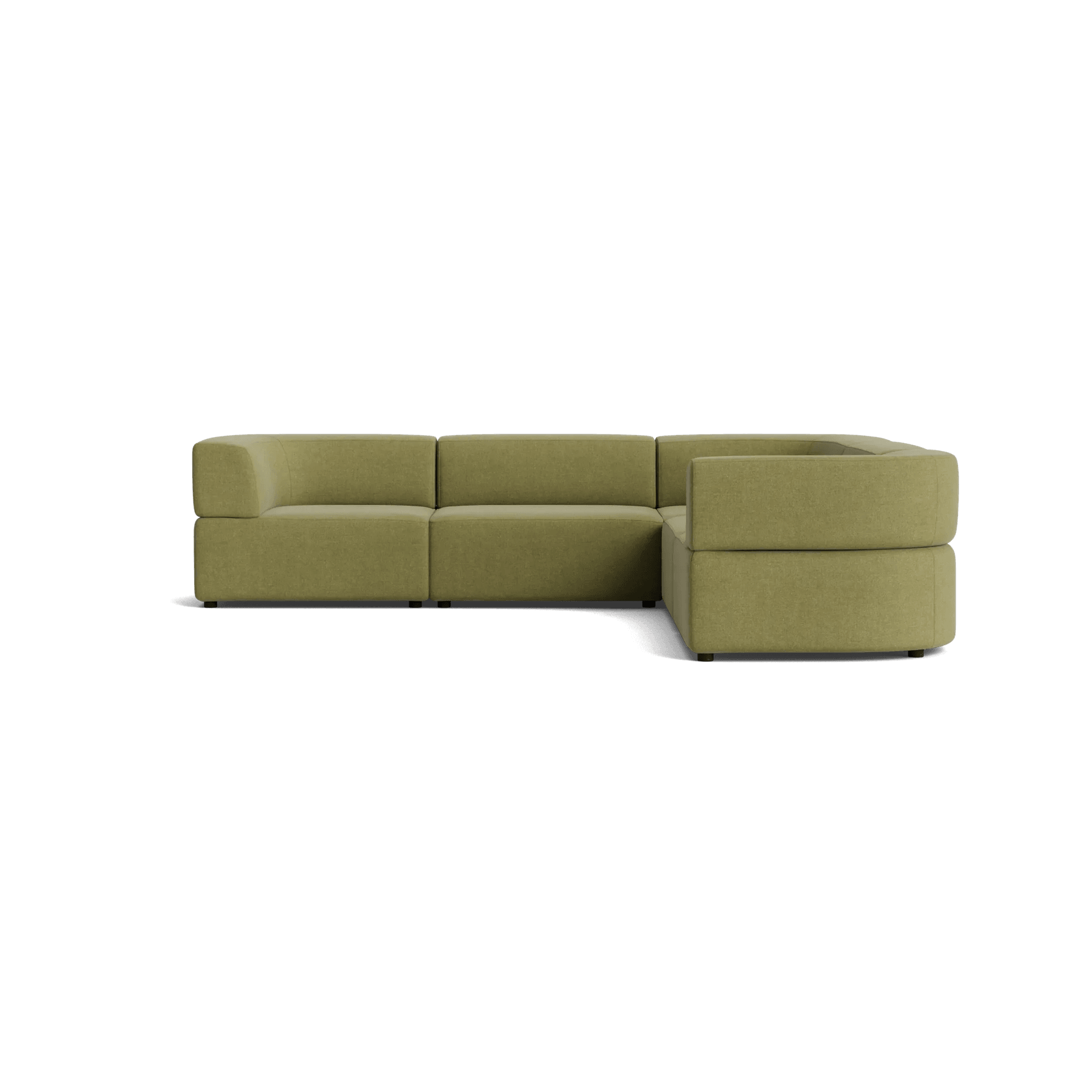 Stretch Corner Sofa - Fossil Eucalyptus gallery detail image