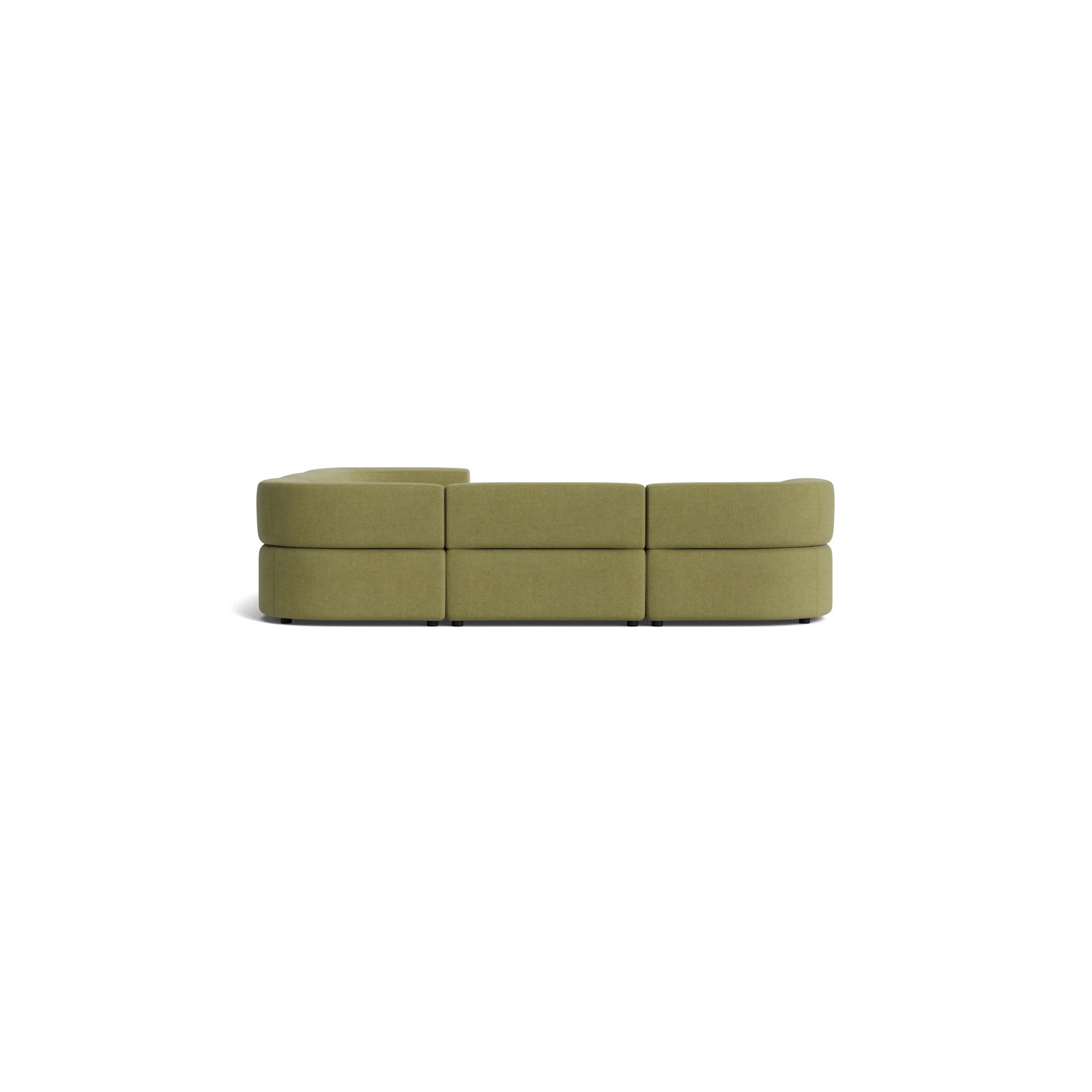 Stretch Corner Sofa - Fossil Eucalyptus gallery detail image