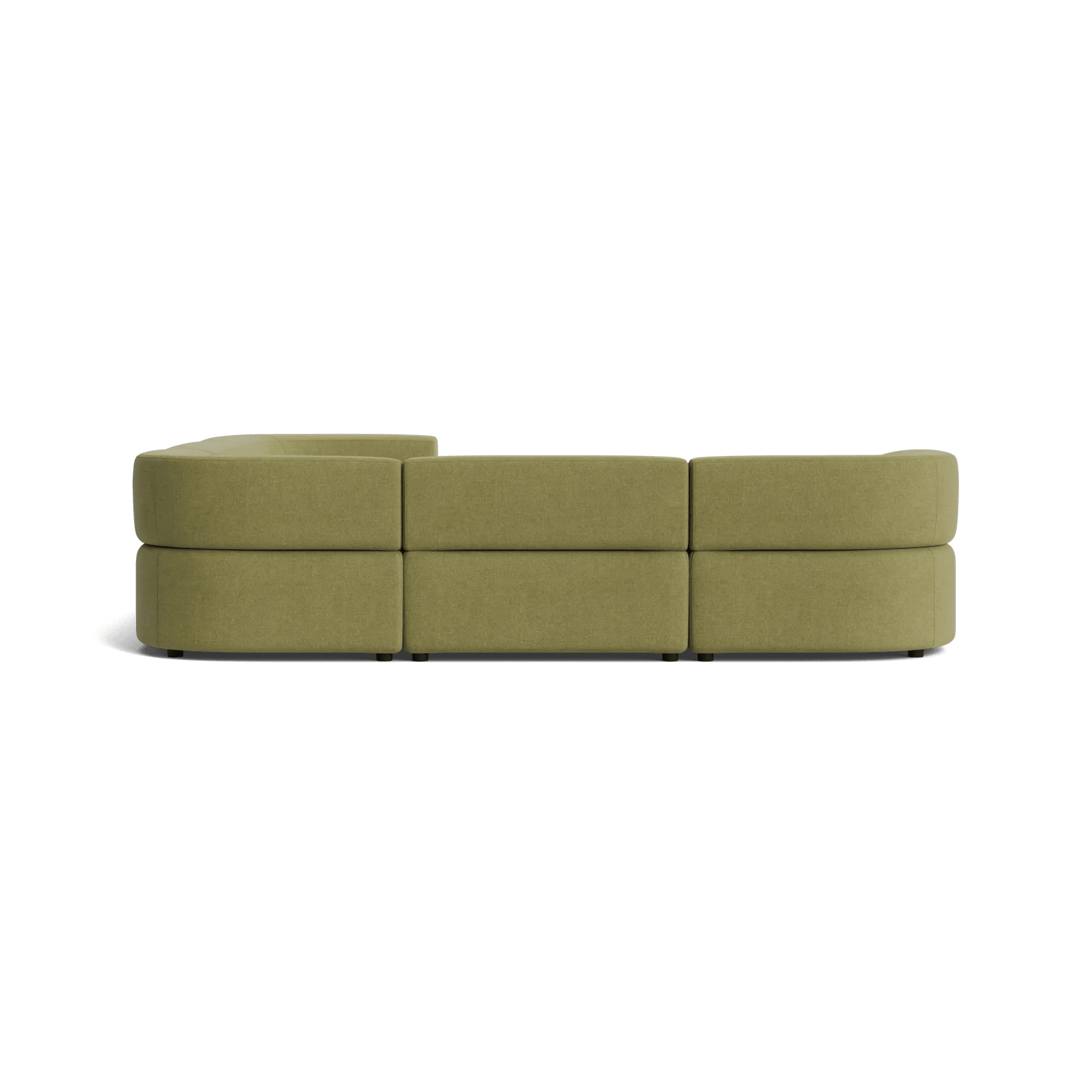 Stretch Corner Sofa - Fossil Eucalyptus gallery detail image
