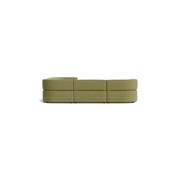 Stretch Corner Sofa - Fossil Eucalyptus gallery detail image