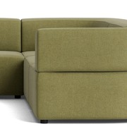 Stretch Corner Sofa - Fossil Eucalyptus gallery detail image