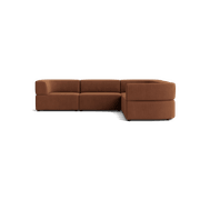 Stretch Corner Sofa - Corduroy Cocoa gallery detail image