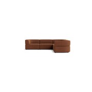 Stretch Corner Sofa - Corduroy Cocoa gallery detail image