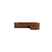 Stretch Corner Sofa - Corduroy Cocoa gallery detail image