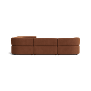 Stretch Corner Sofa - Corduroy Cocoa gallery detail image