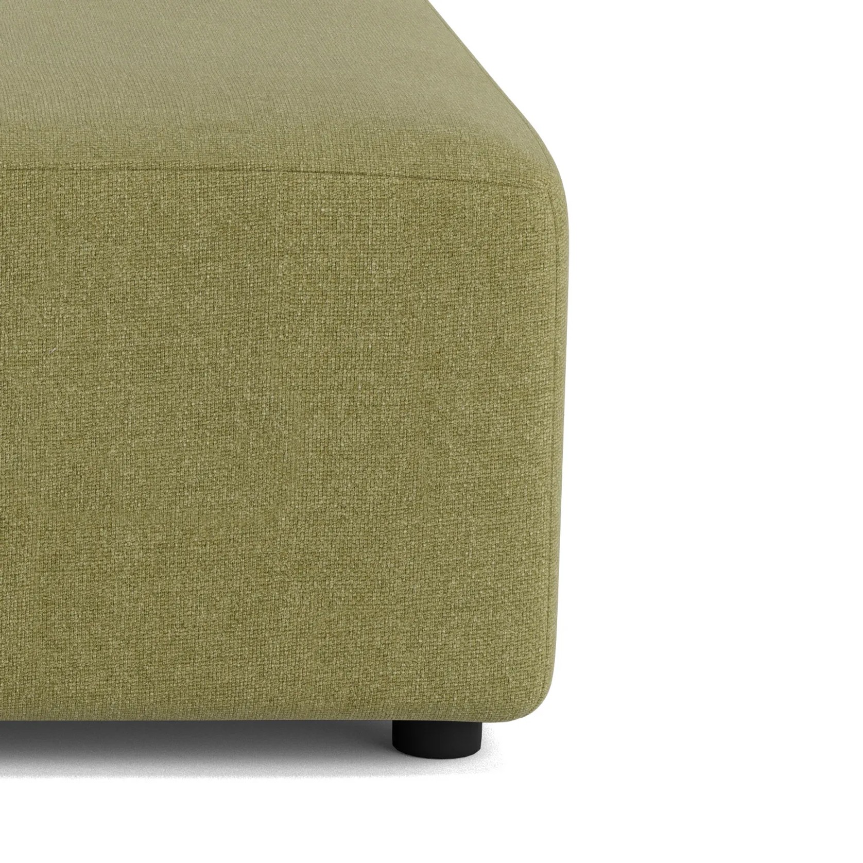 Stretch Ottoman - Fossil Eucalyptus gallery detail image