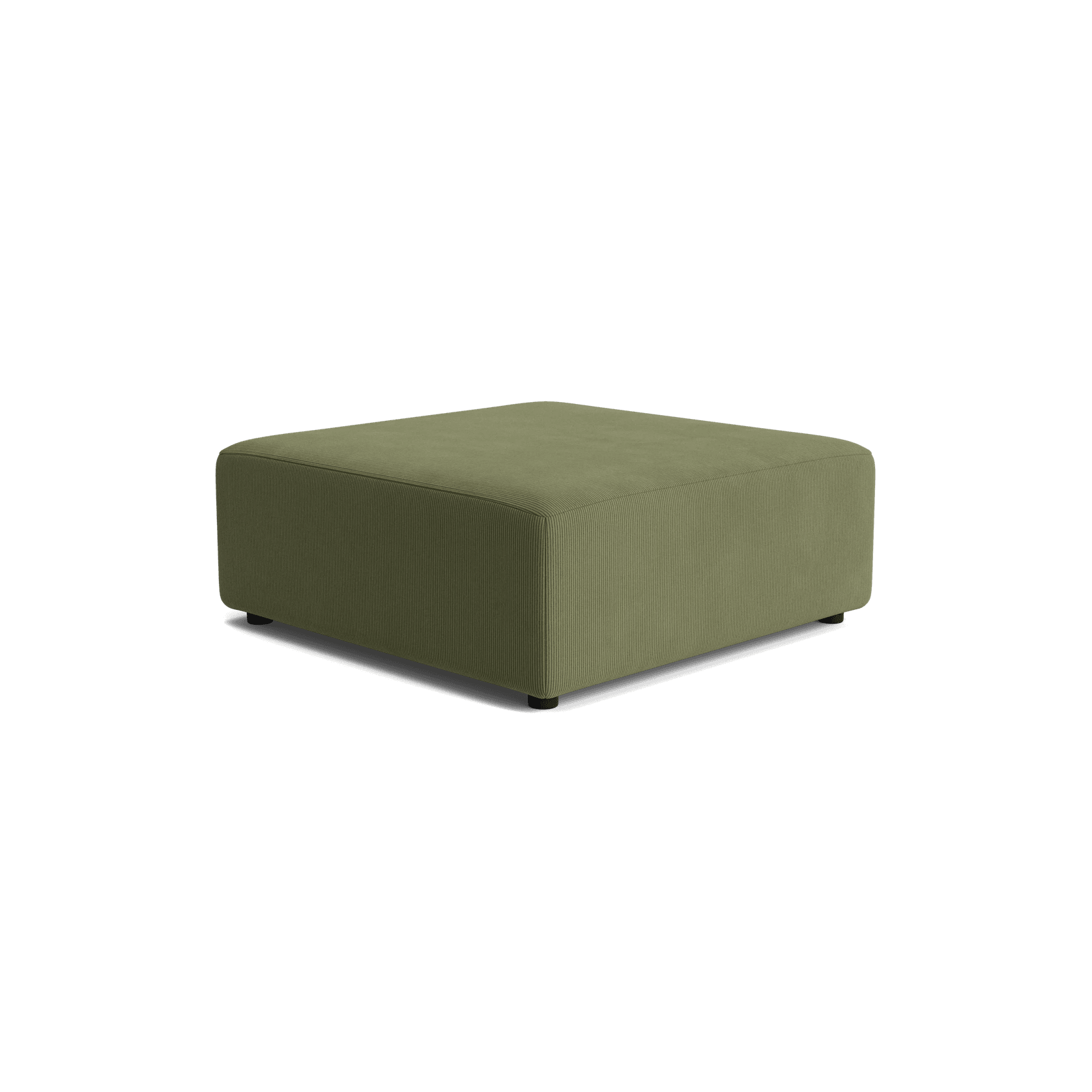 Stretch Ottoman - Corduroy Forest gallery detail image