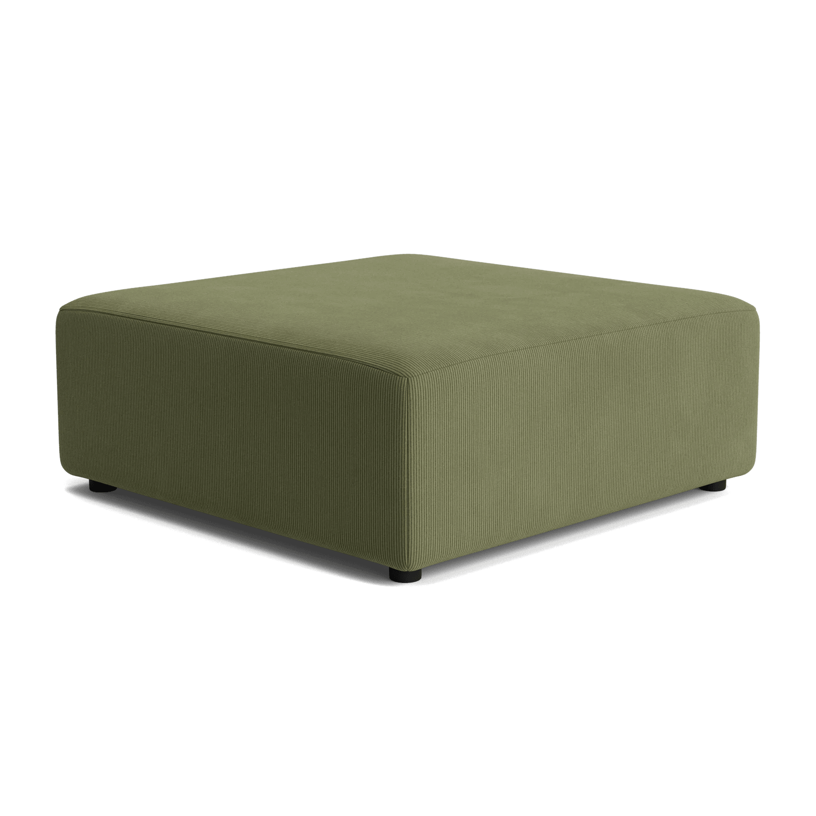 Stretch Ottoman - Corduroy Forest gallery detail image