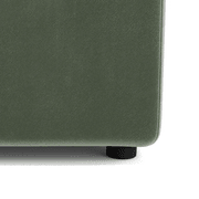 Stretch Ottoman - Opal Ocean gallery detail image