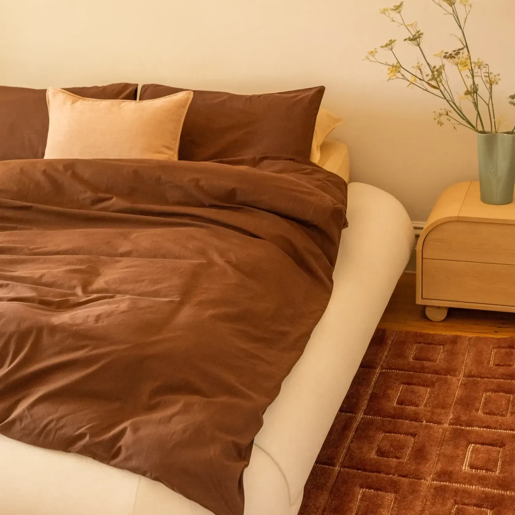 Lune Queen Bed - Eden Ecru gallery detail image