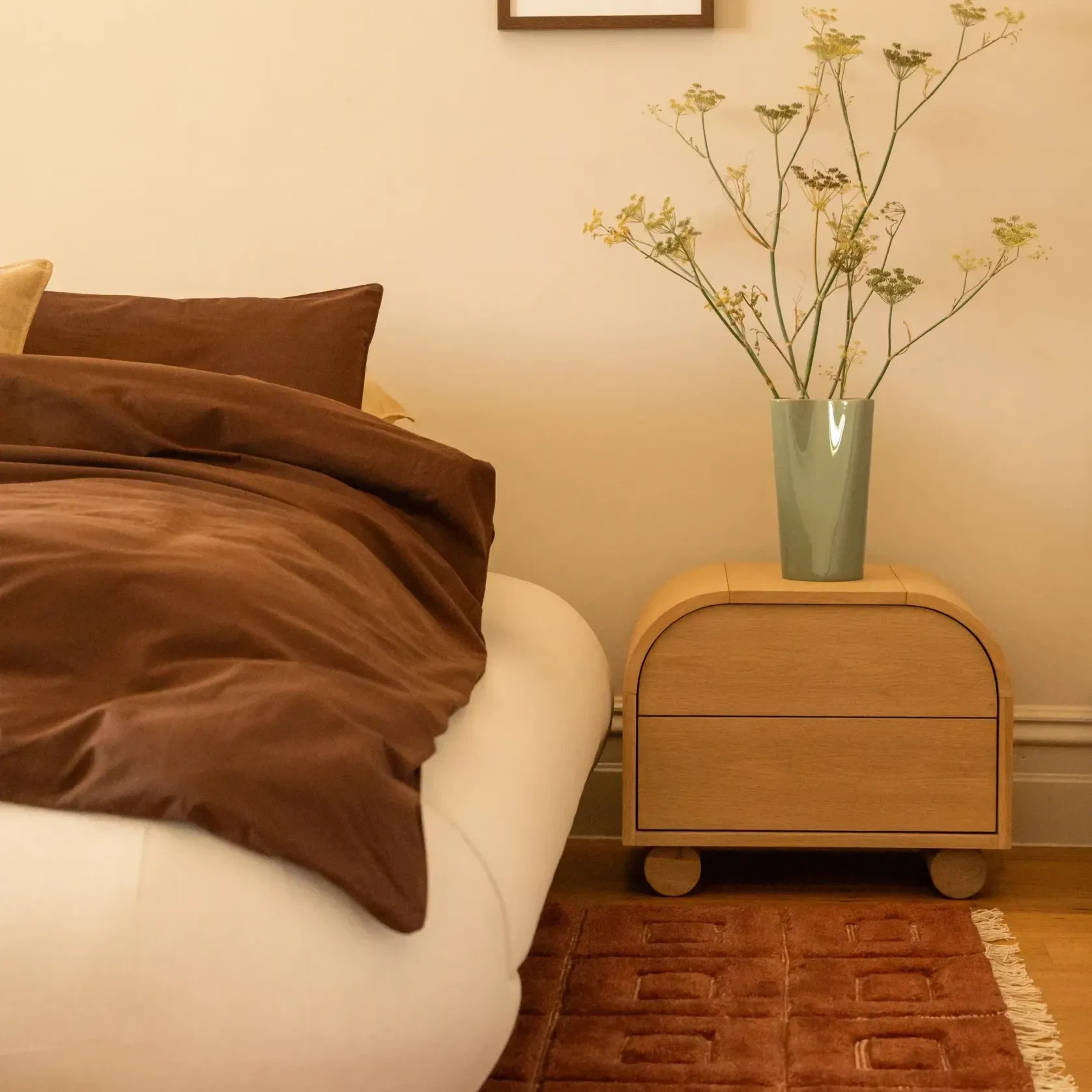 Lune King Bed - Eden Ecru gallery detail image