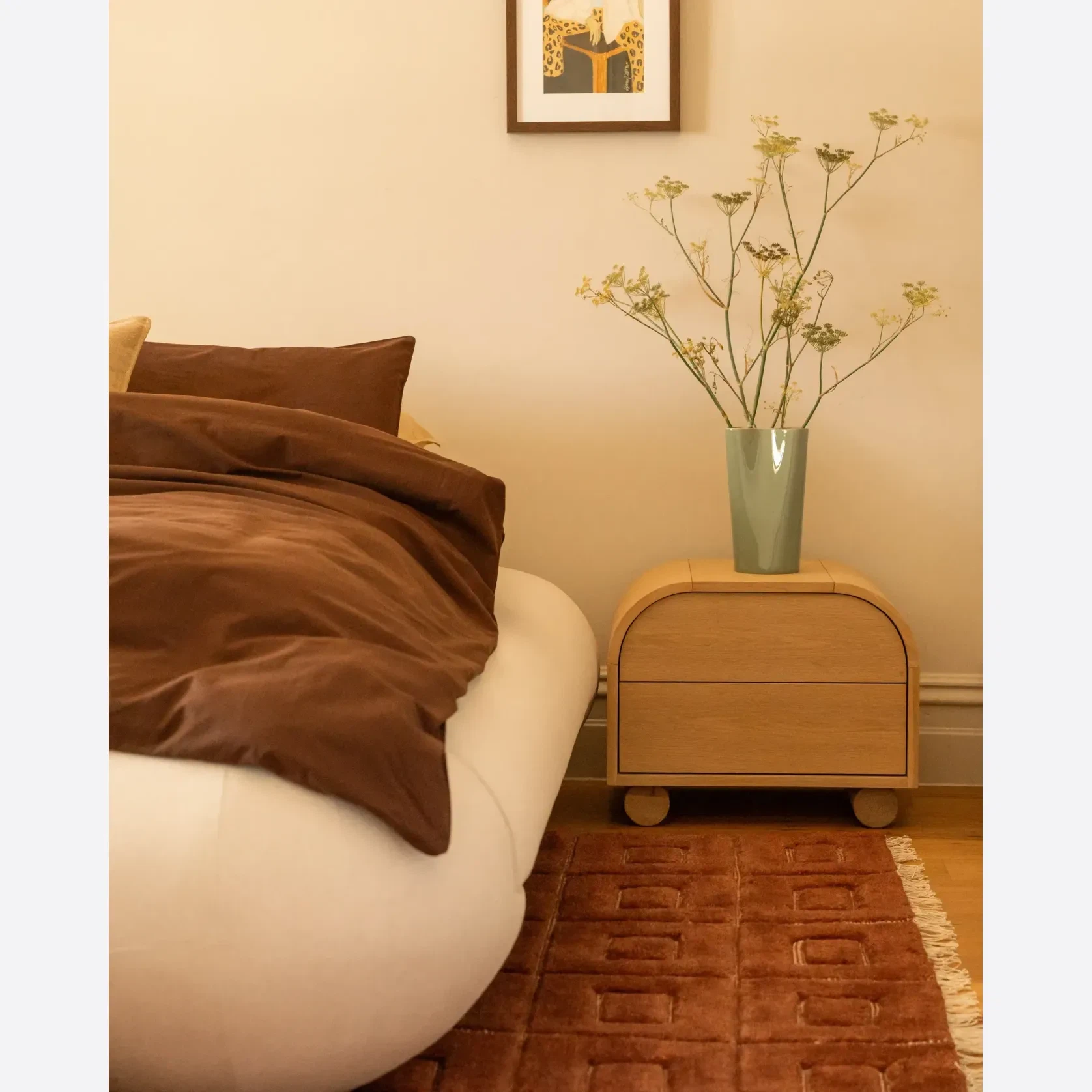 Lune King Bed - Eden Ecru gallery detail image