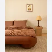 Lune Queen Bed - Eden Brick gallery detail image