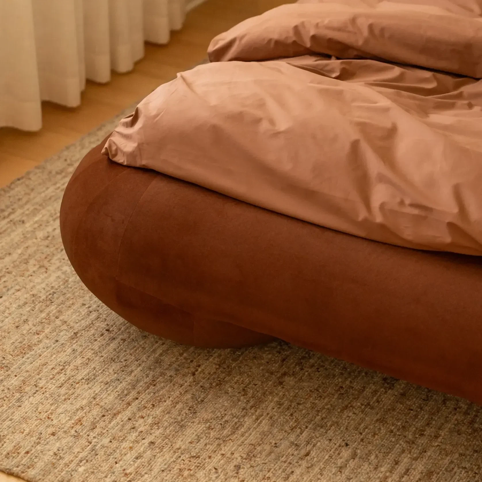 Lune Queen Bed - Eden Brick gallery detail image