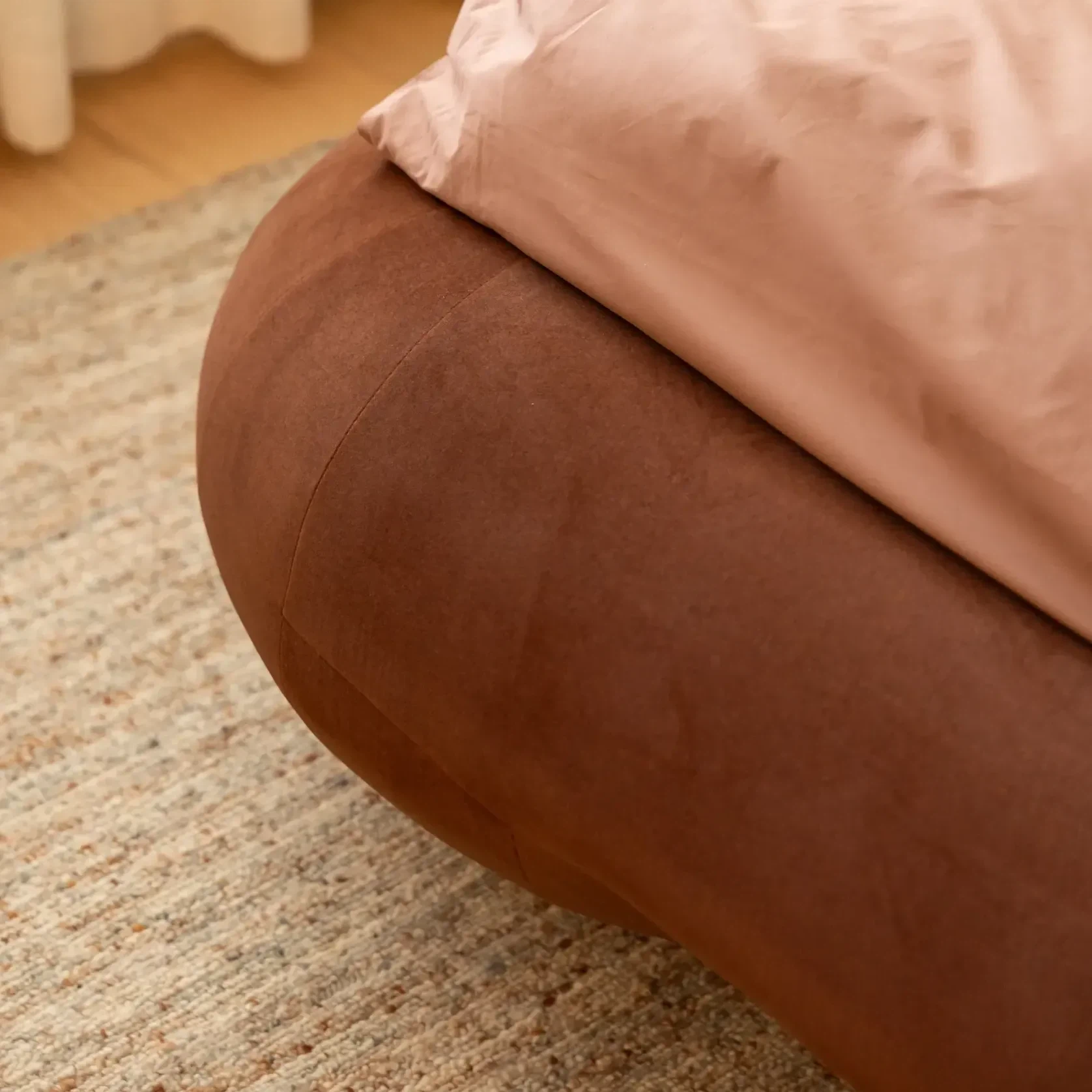 Lune Queen Bed - Eden Brick gallery detail image