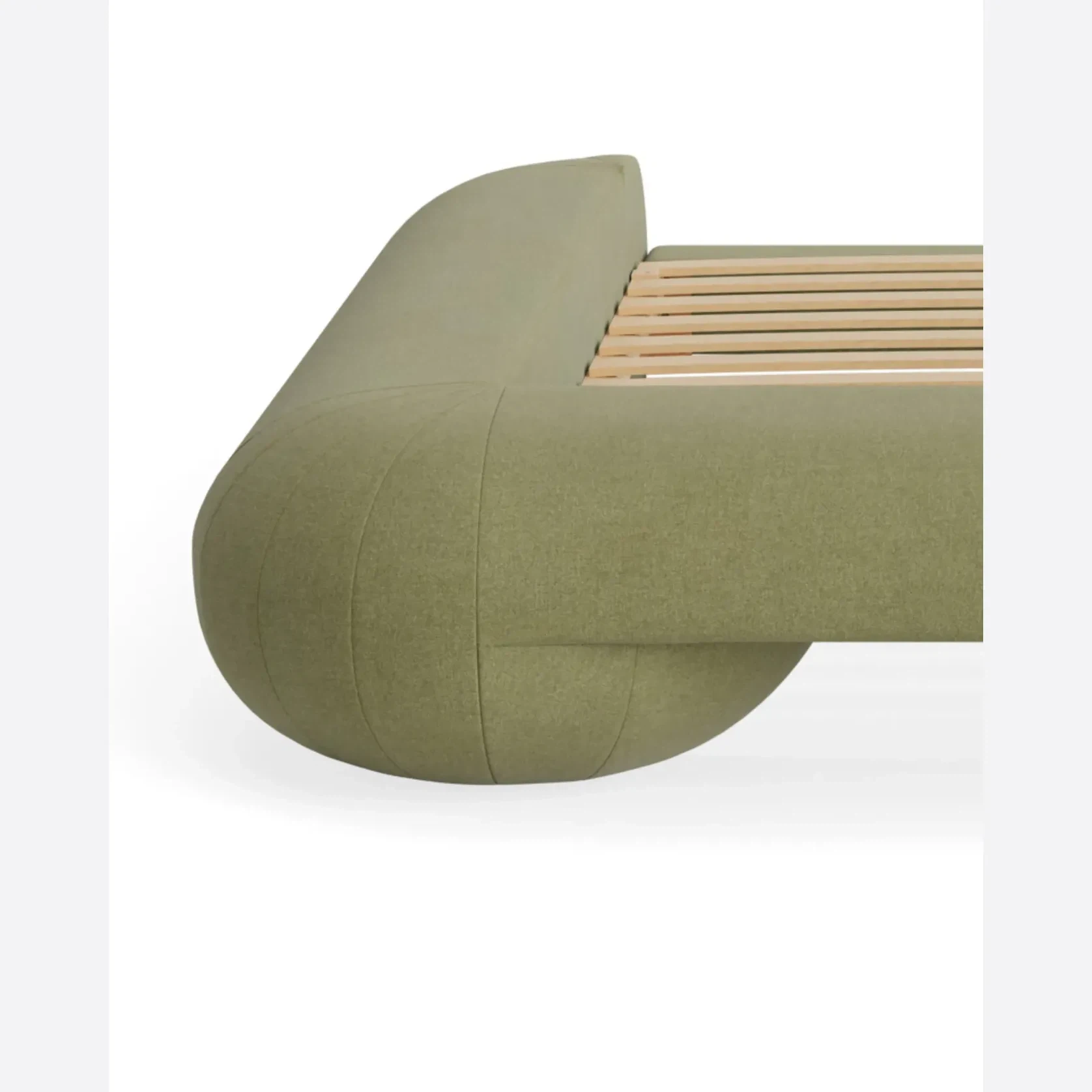 Lune Queen Bed - Fossil Eucalyptus gallery detail image