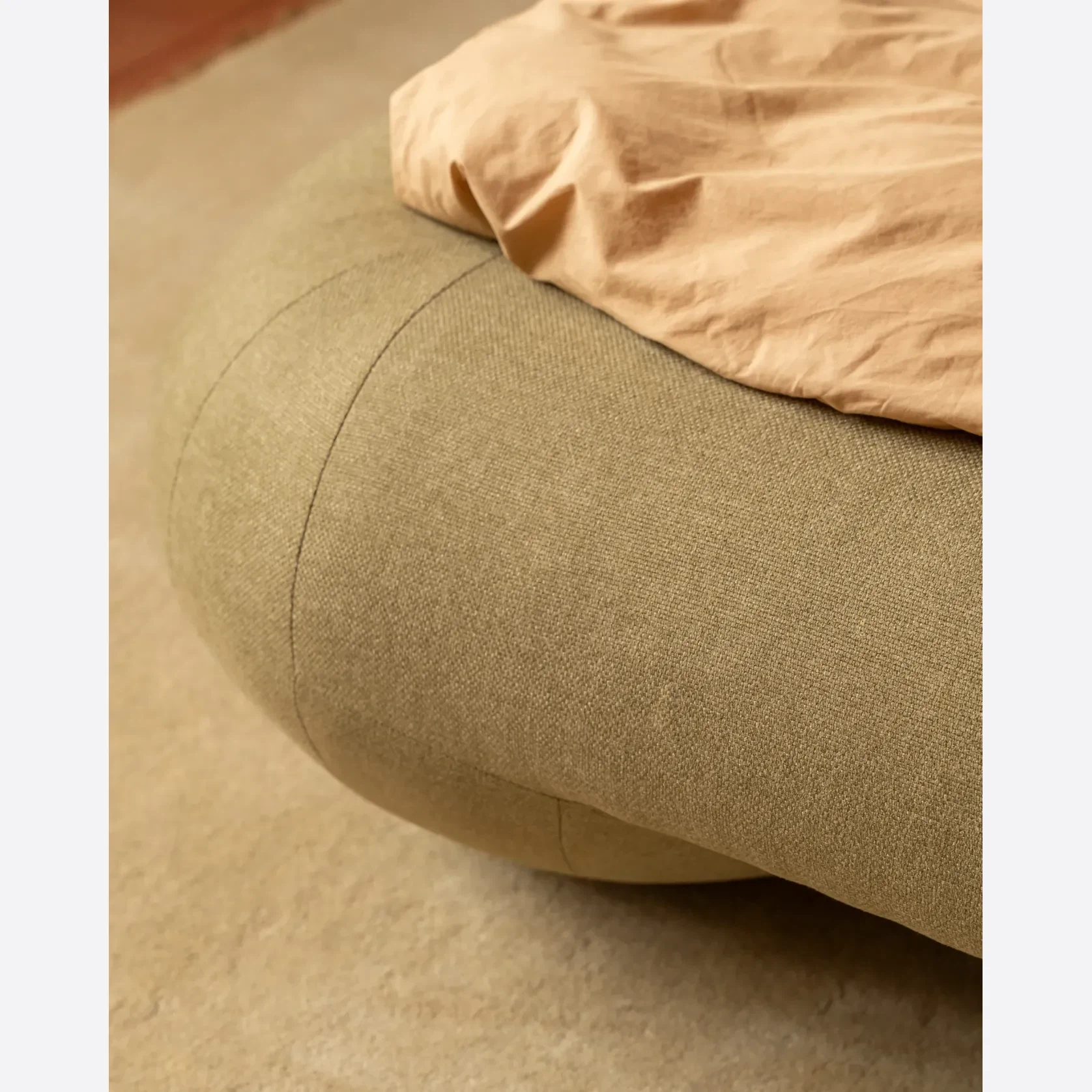 Lune King Bed - Fossil Eucalyptus gallery detail image