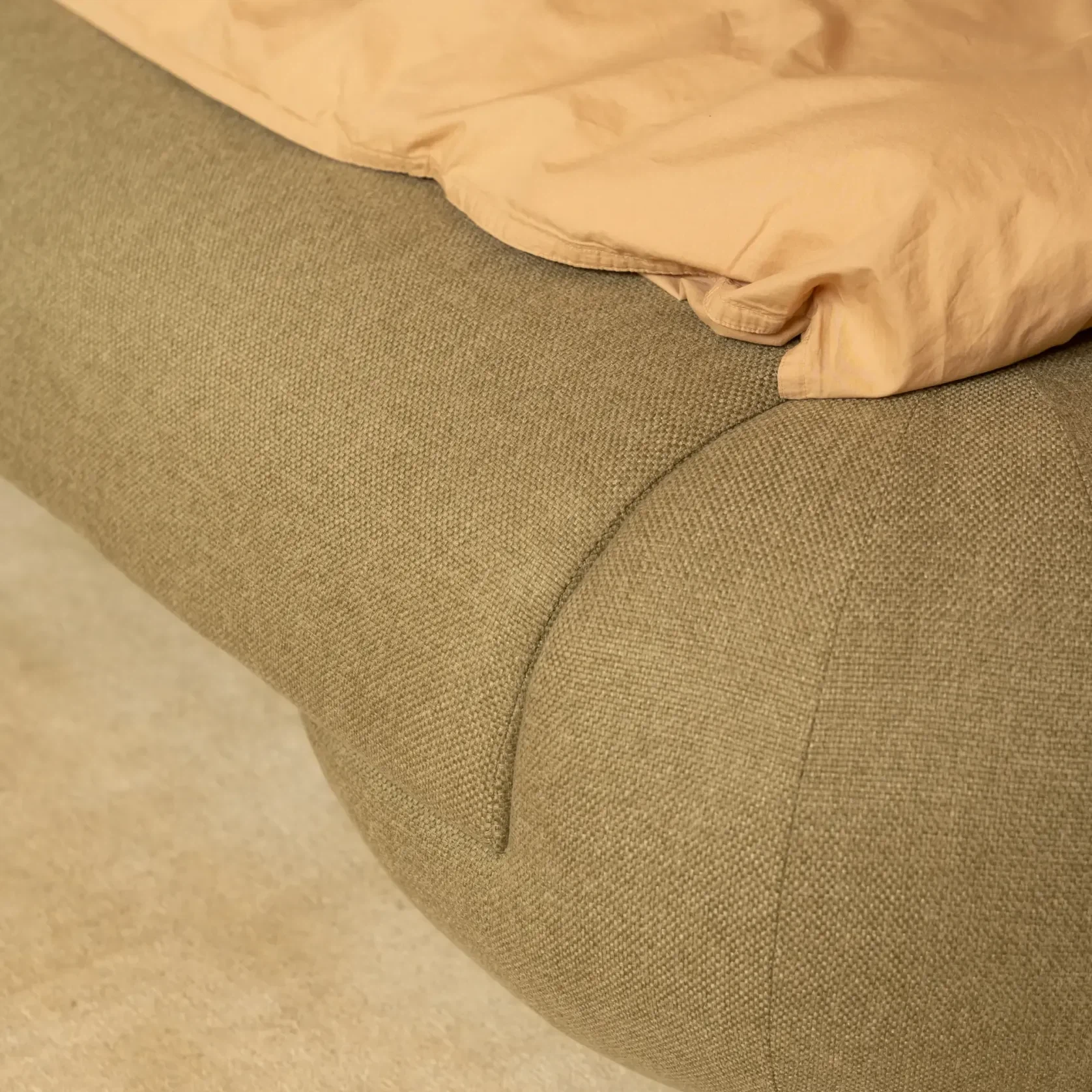Lune King Bed - Fossil Eucalyptus gallery detail image