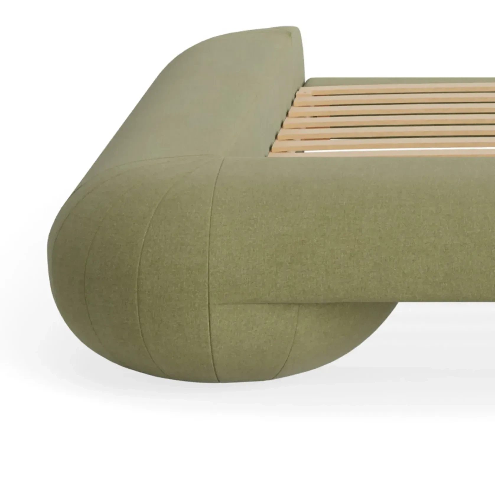 Lune King Bed - Fossil Eucalyptus gallery detail image