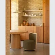 Follow Swivel Armchair - Eden Leaf gallery detail image