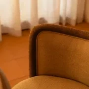Follow Swivel Armchair - Fossil Fawn gallery detail image