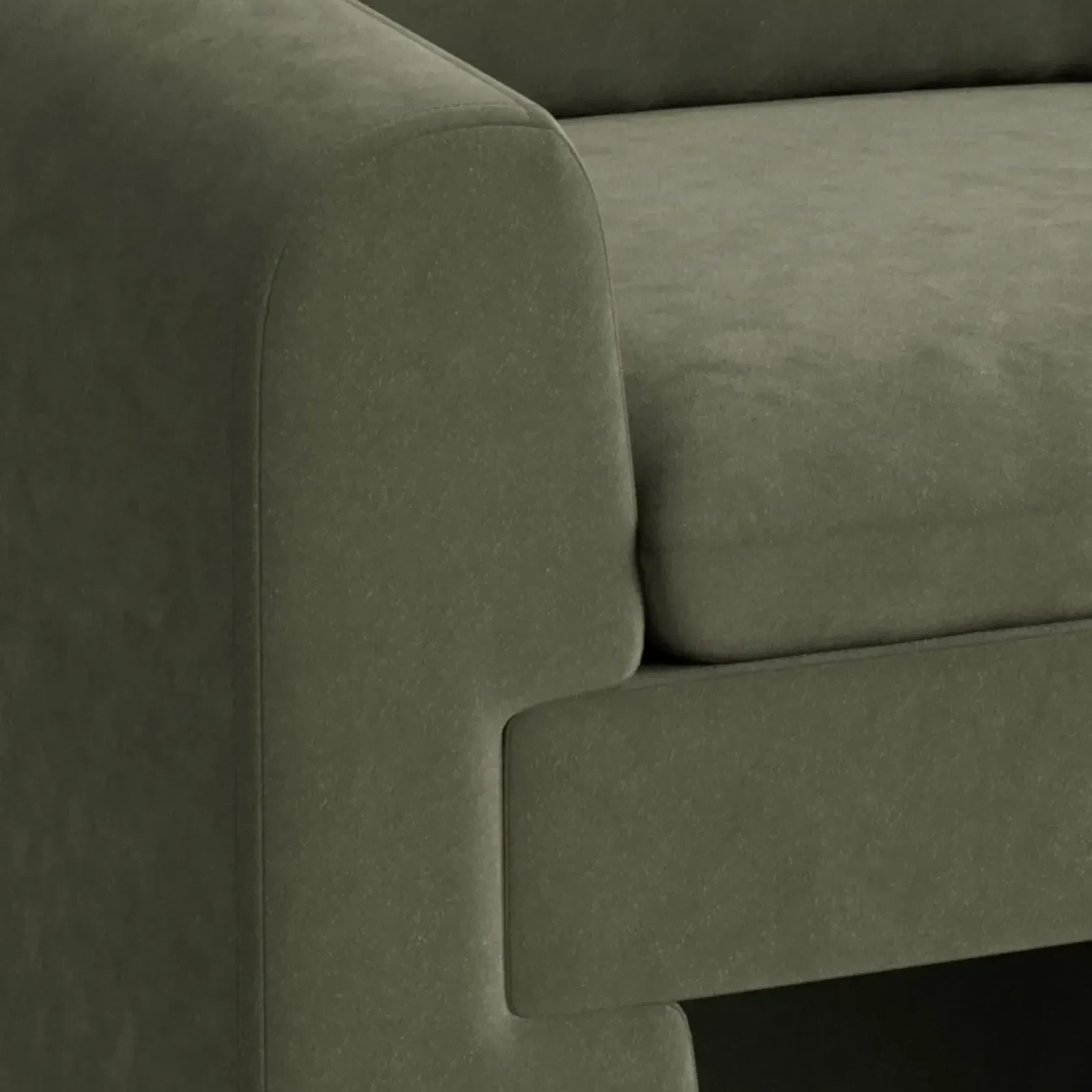 Crest Armchair - Eden Leaf gallery detail image