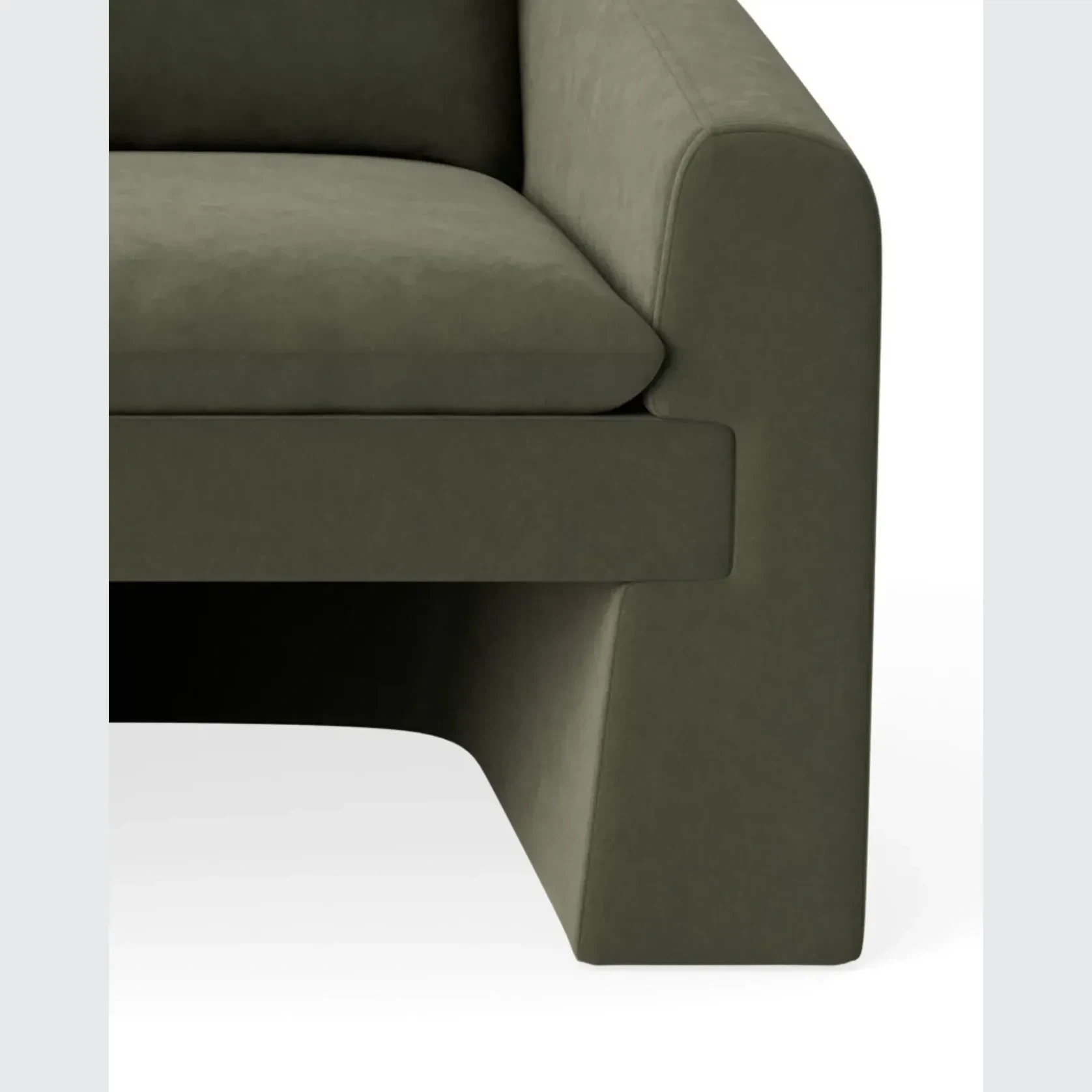 Crest Armchair - Eden Leaf gallery detail image