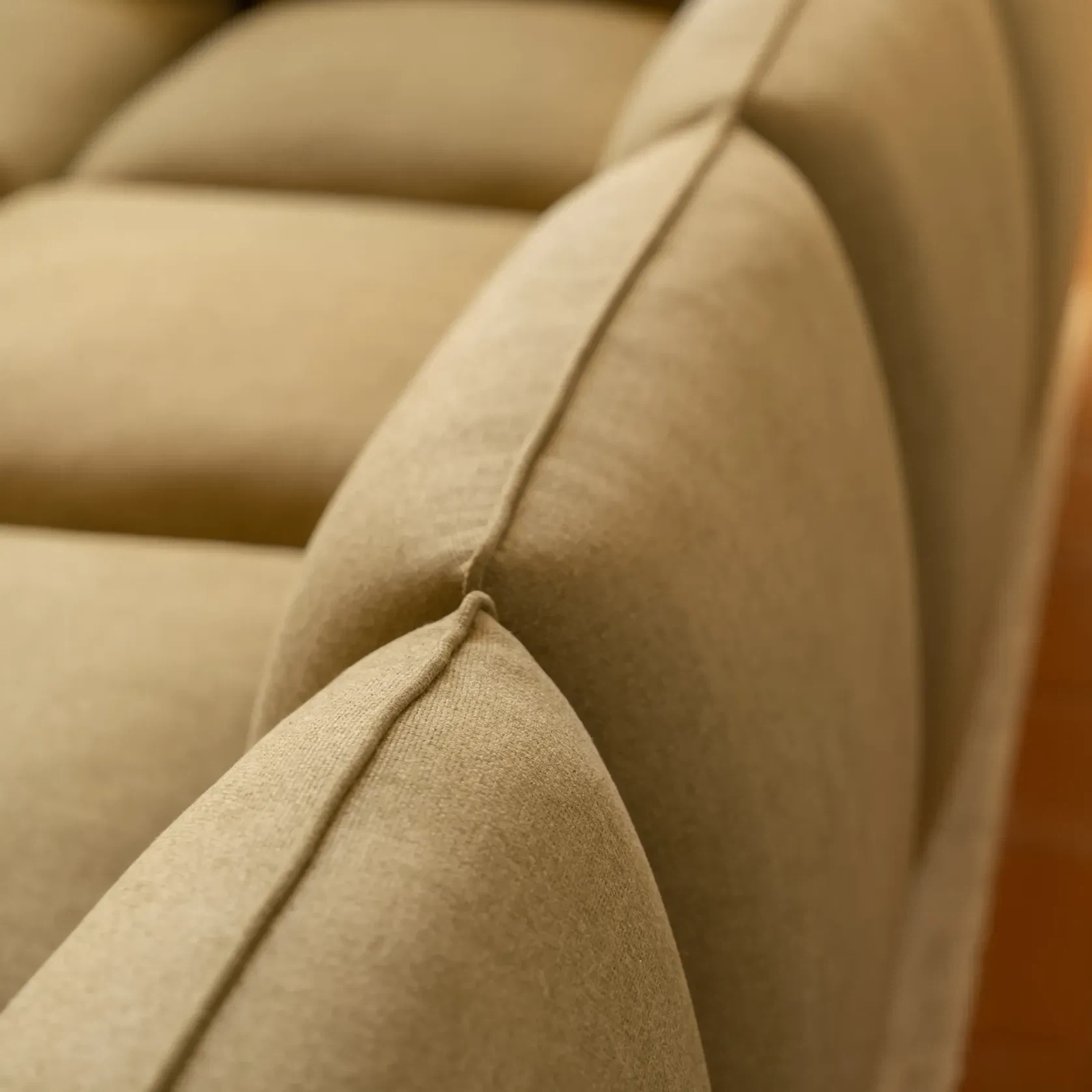 Muro 4 Seater Sofa - Fossil Eucalyptus gallery detail image