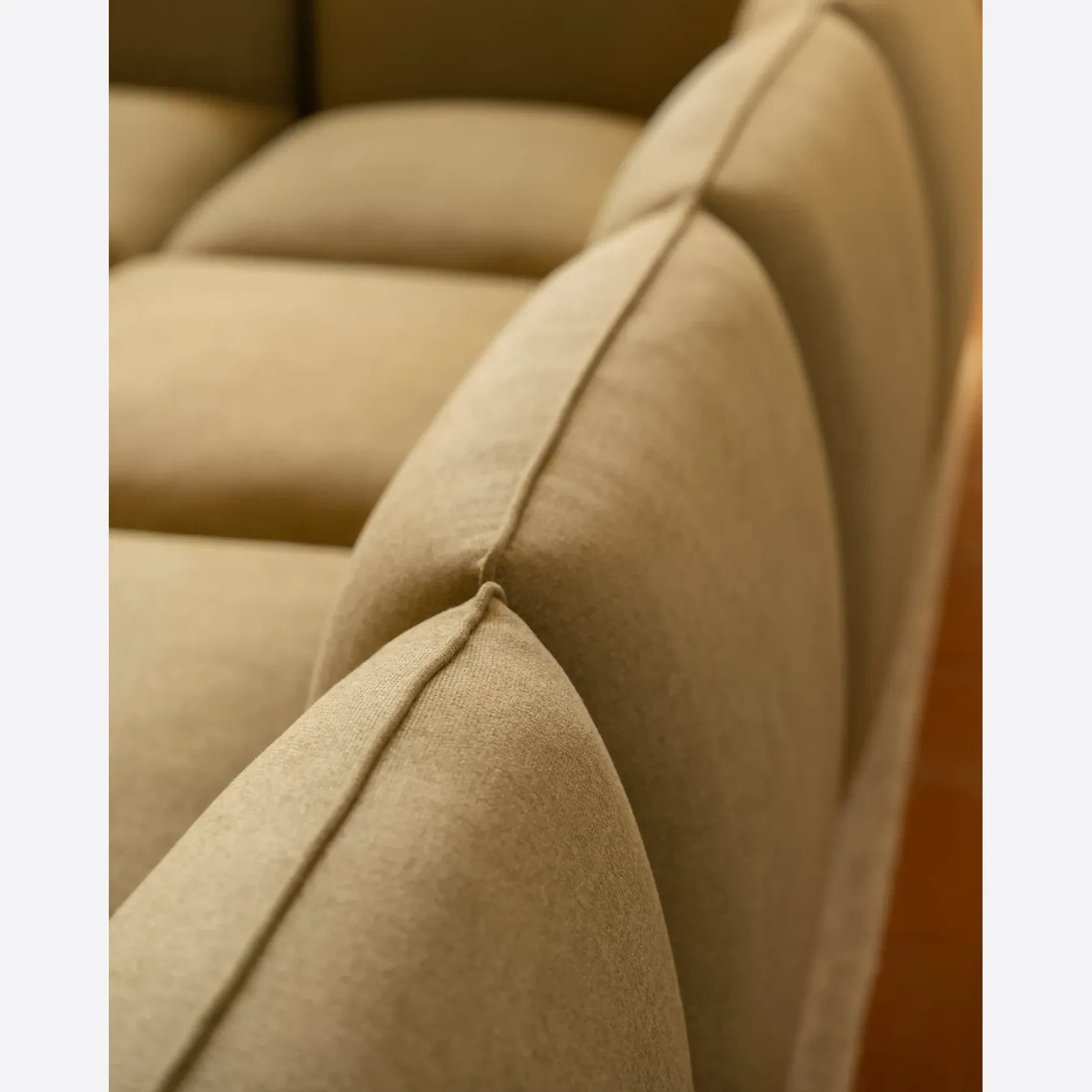 Muro 4 Seater Sofa - Fossil Eucalyptus gallery detail image