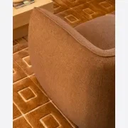 Muro 4 Seater Sofa - Fossil Chocolate gallery detail image