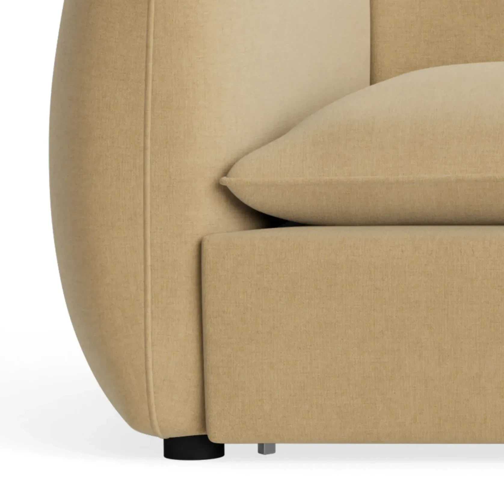 Muro 4 Seater Sofa - Silas Honey gallery detail image