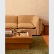 Muro 4 Seater Sofa - Silas Honey gallery detail image