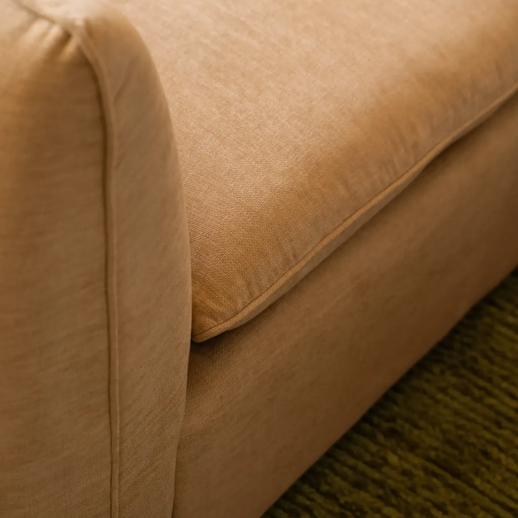 Muro 4 Seater Sofa - Silas Honey gallery detail image