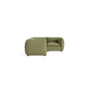 Muro Closed Chaise Sofa - Fossil Eucalyptus gallery detail image
