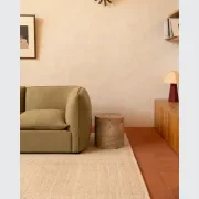 Muro Closed Chaise Sofa - Fossil Eucalyptus gallery detail image