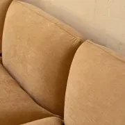 Muro Closed Chaise Sofa - Silas Honey gallery detail image
