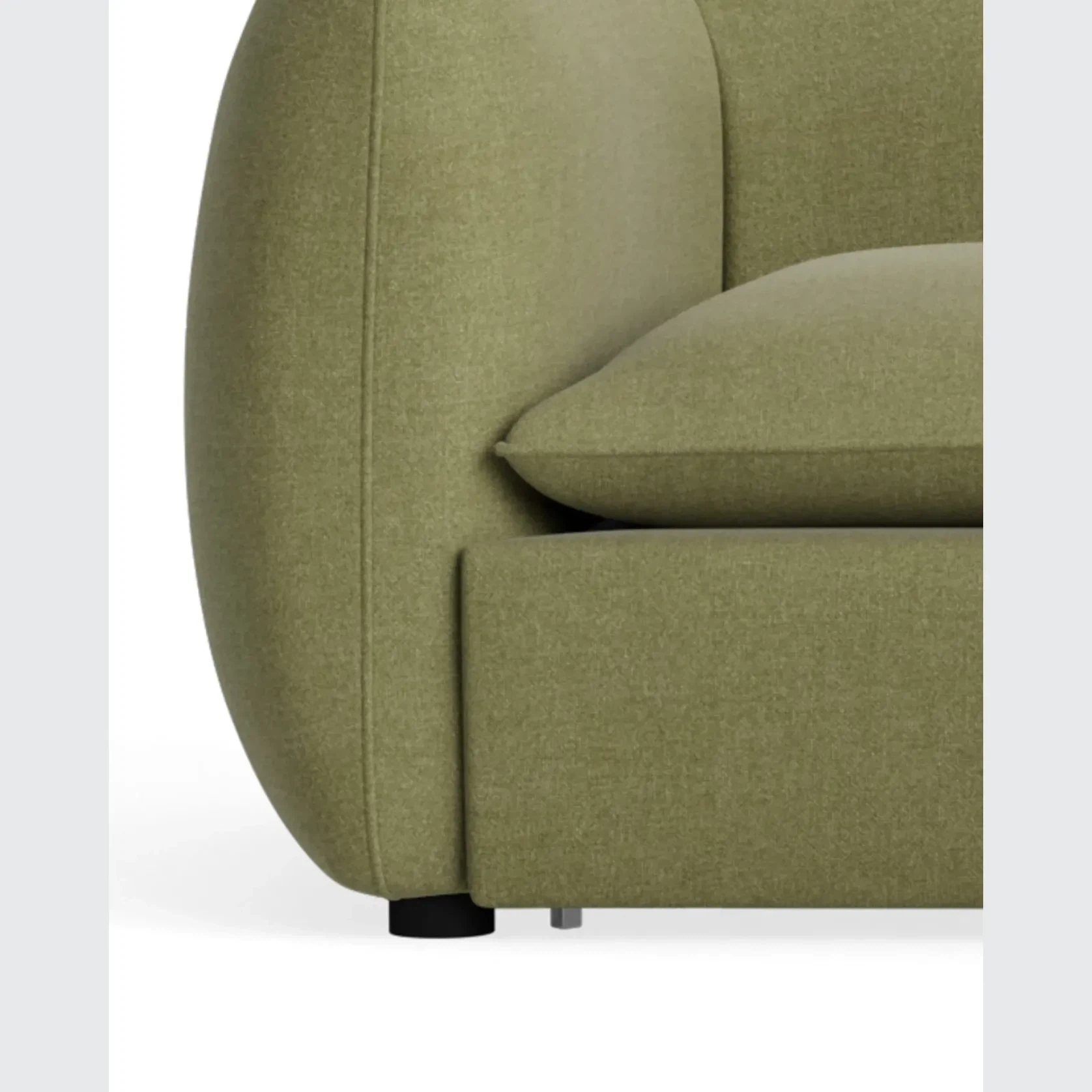 Muro Corner Sofa - Fossil Eucalyptus gallery detail image
