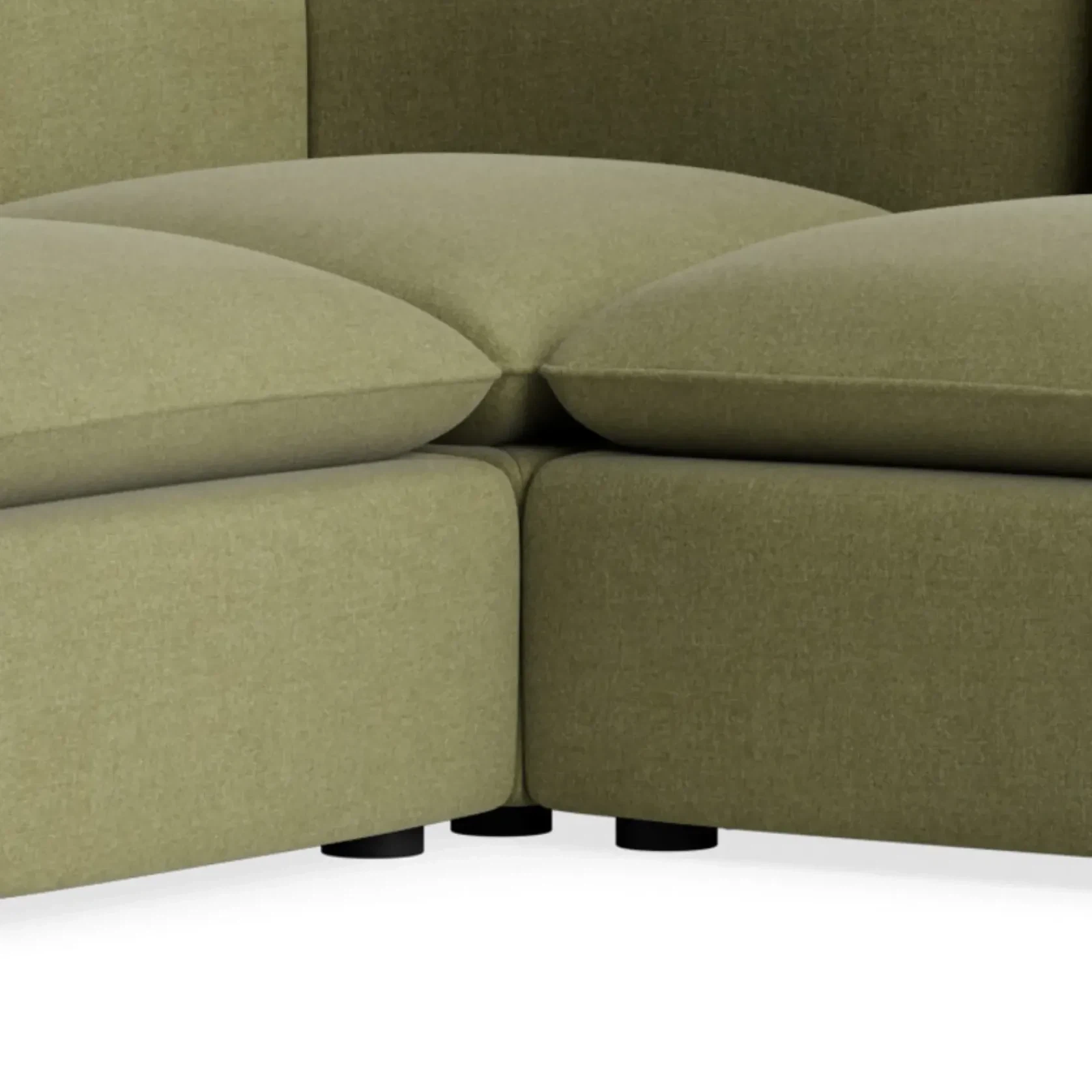 Muro Corner Sofa - Fossil Eucalyptus gallery detail image