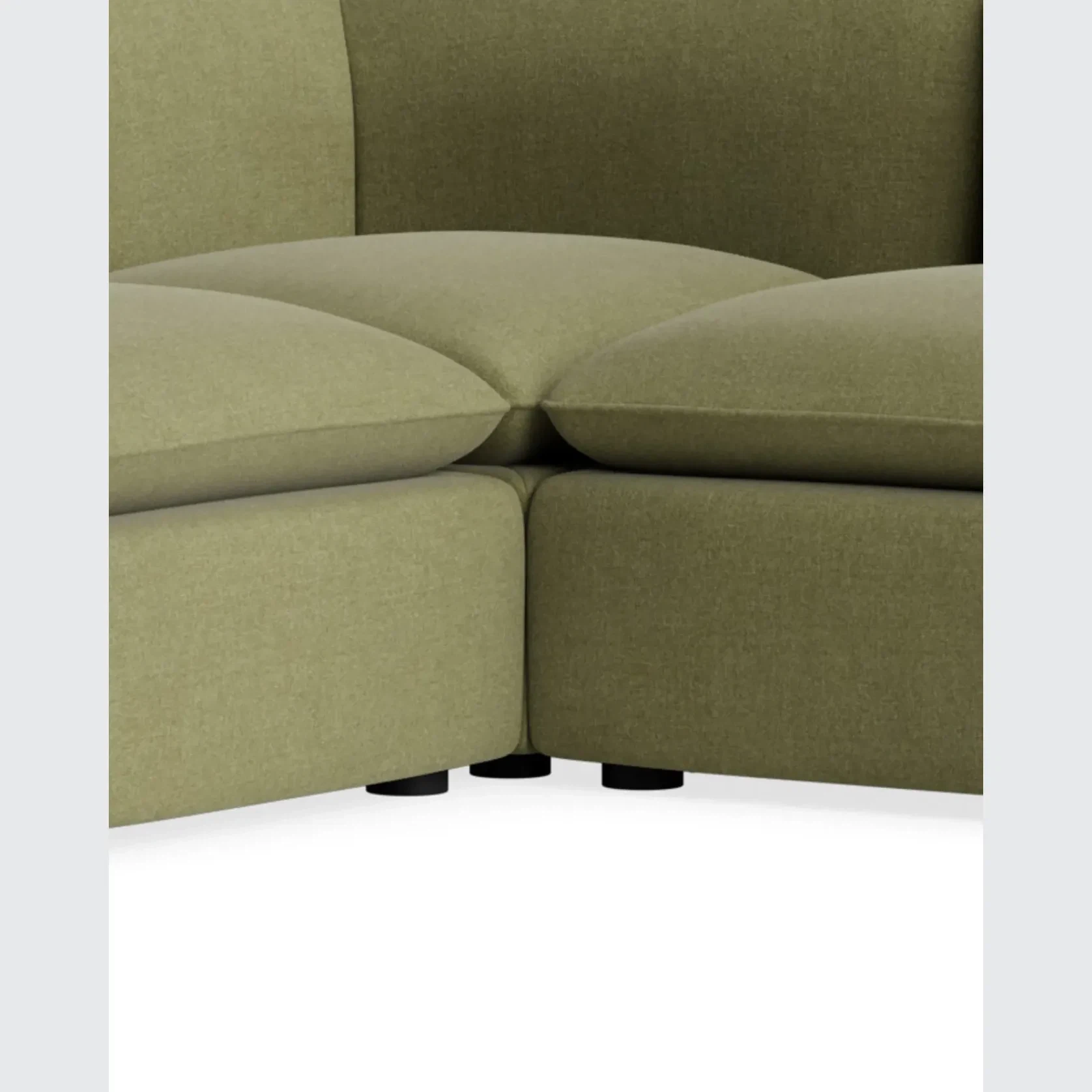 Muro Corner Sofa - Fossil Eucalyptus gallery detail image
