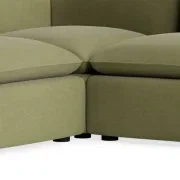 Muro Corner Sofa - Fossil Eucalyptus gallery detail image