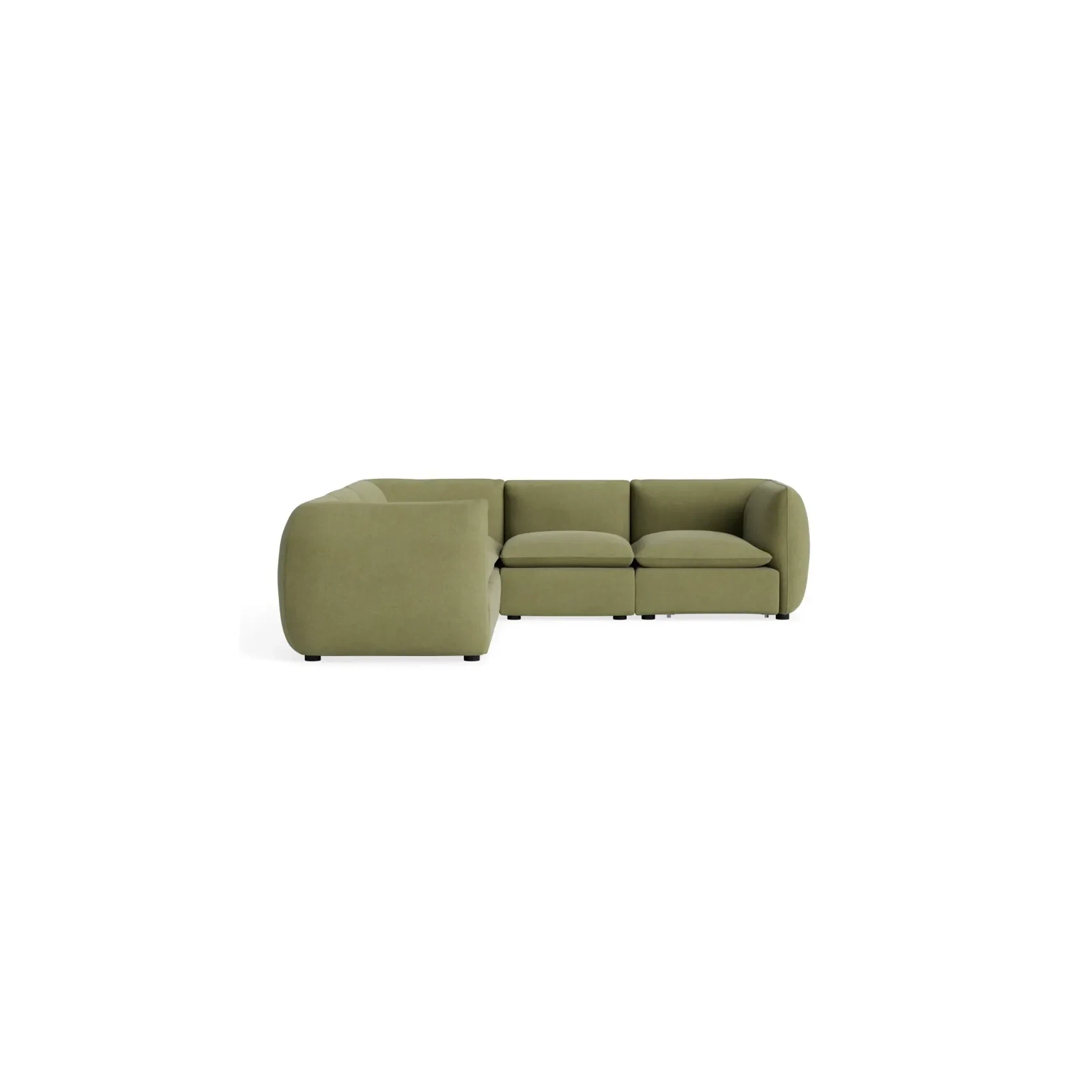 Muro Corner Sofa - Fossil Eucalyptus gallery detail image