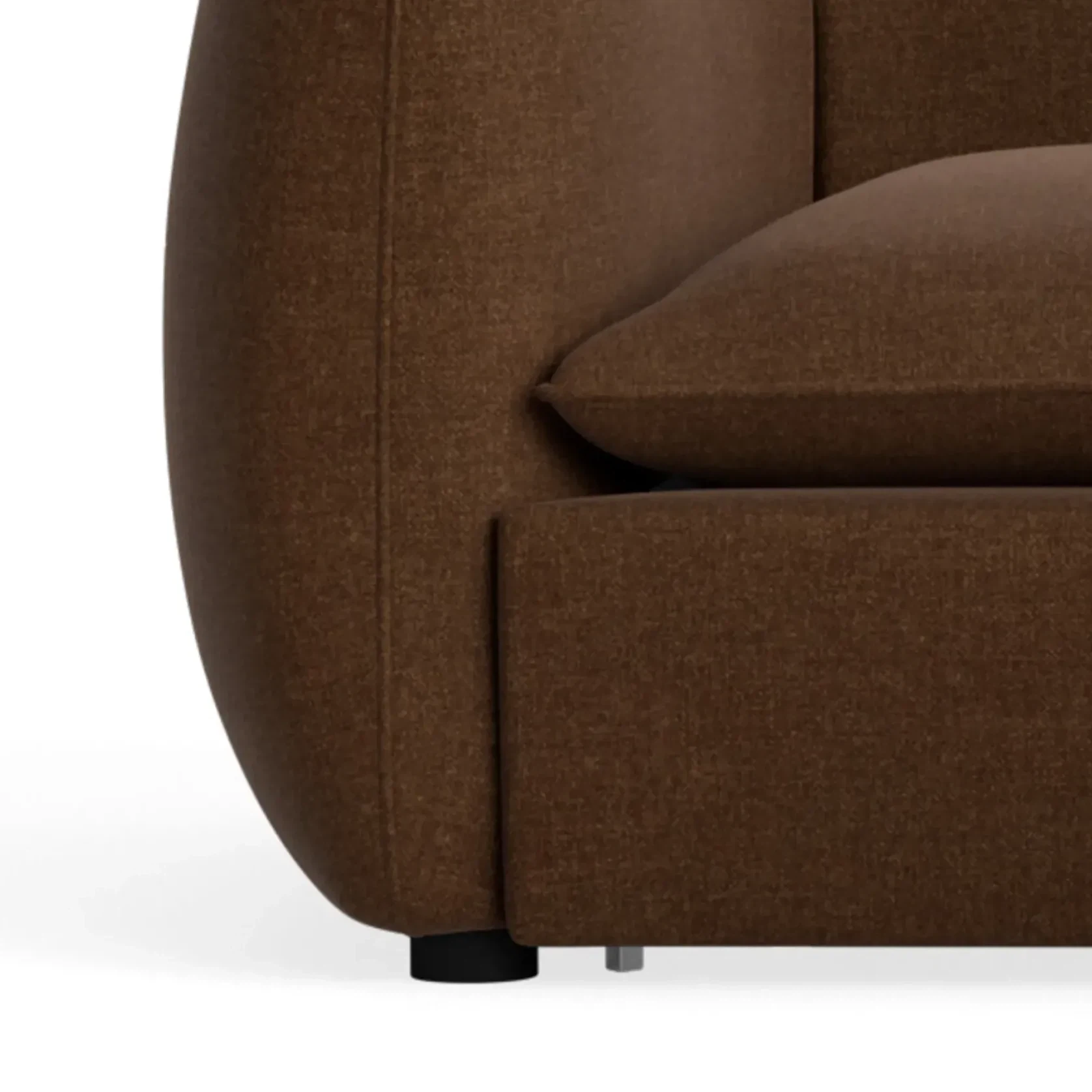 Muro Corner Sofa - Fossil Chocolate gallery detail image