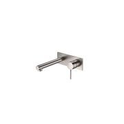 Unika Hali Wall Basin Mixer with Spout gallery detail image