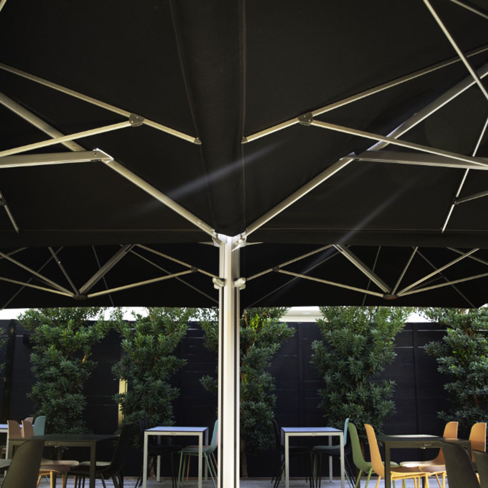 Shadowspec Unity Multi-Canopy Cantilever Umbrella gallery detail image