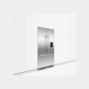 Integrated French Door Refrigerator Freezer, 90cm, Ice & Water gallery detail image
